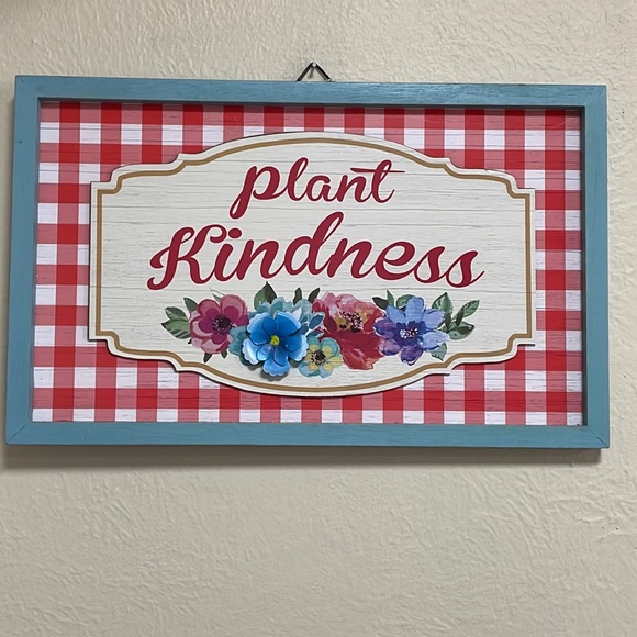 The Pioneer Woman Wall Decor The Pioneer Woman Plant Kindness Wall